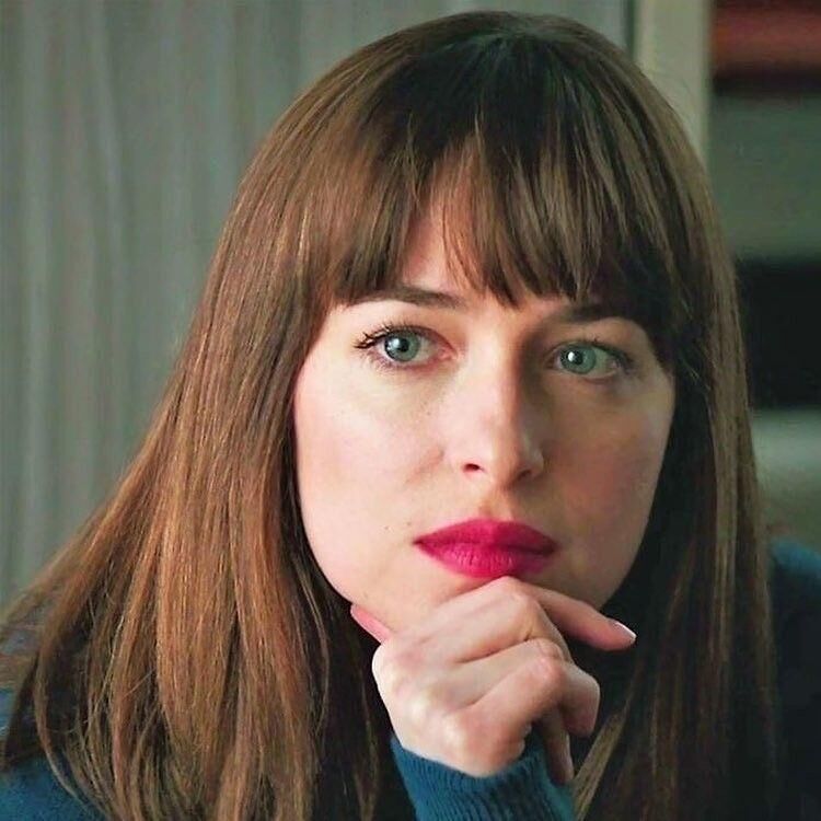 Hair da garota perfeita da Dakota Johnson