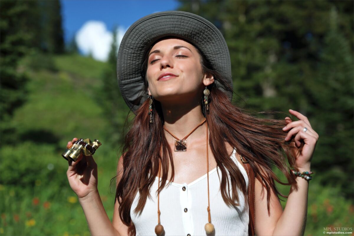 Elena à la chasse