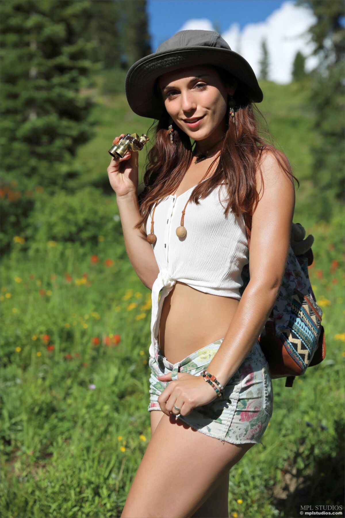 Elena à la chasse