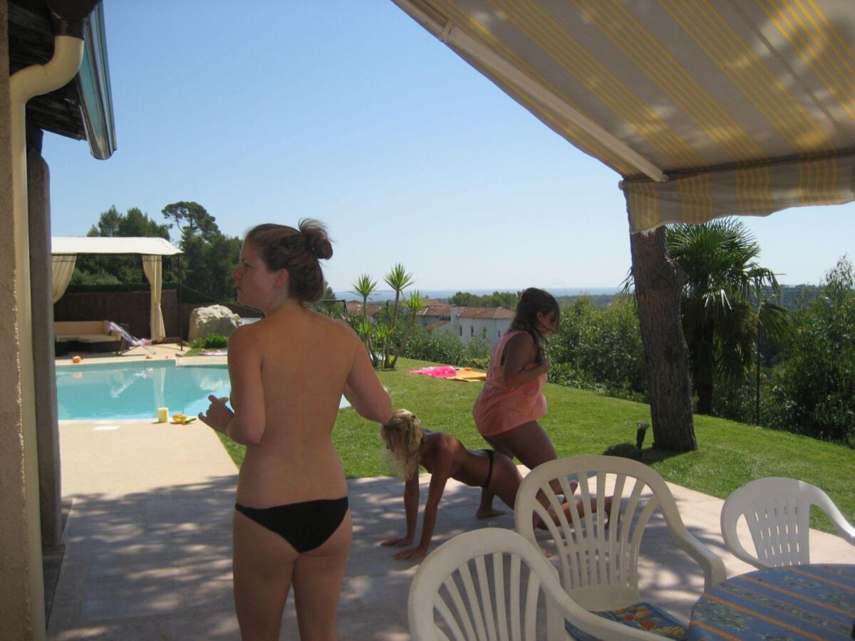 Dutch college girls on holiday