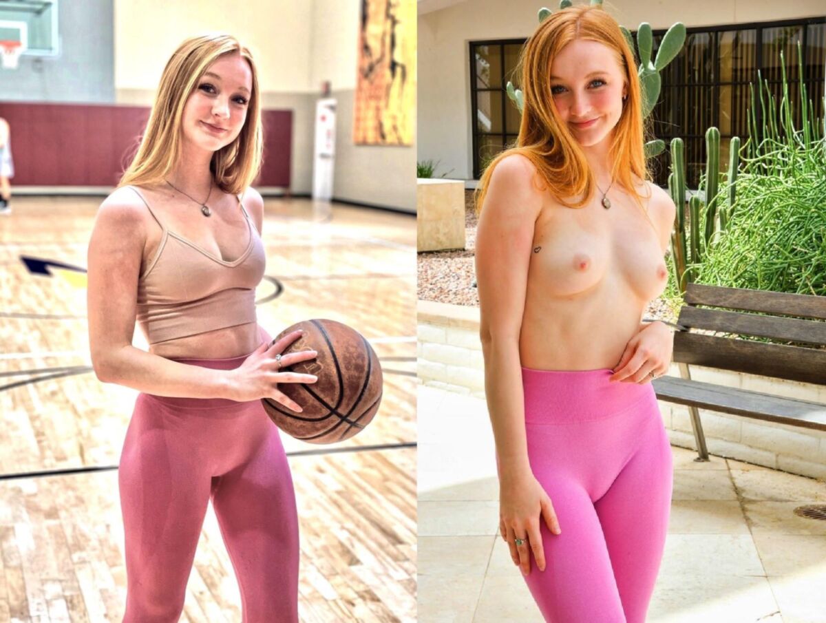 Shooting basketball players