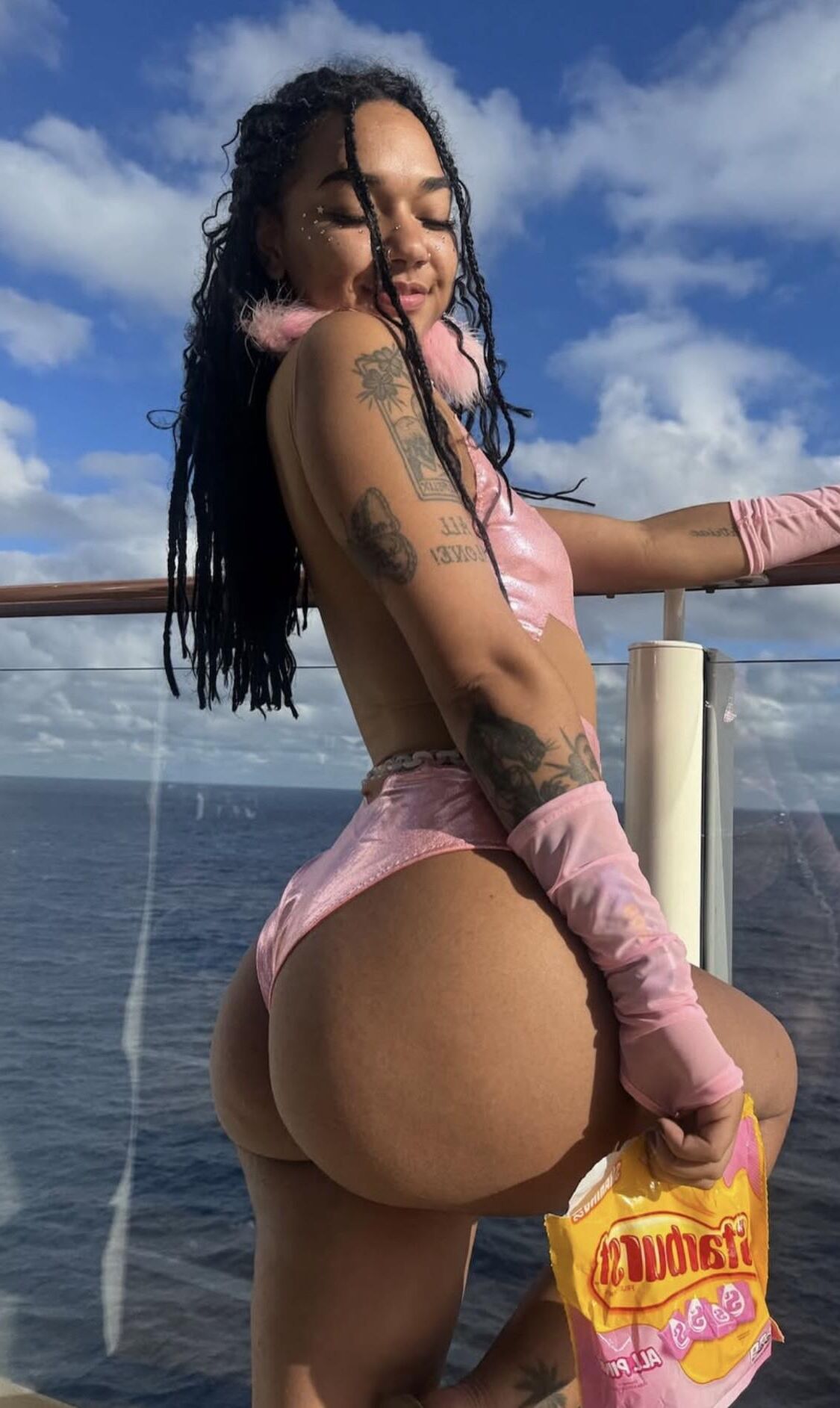Ebony Rave Slut