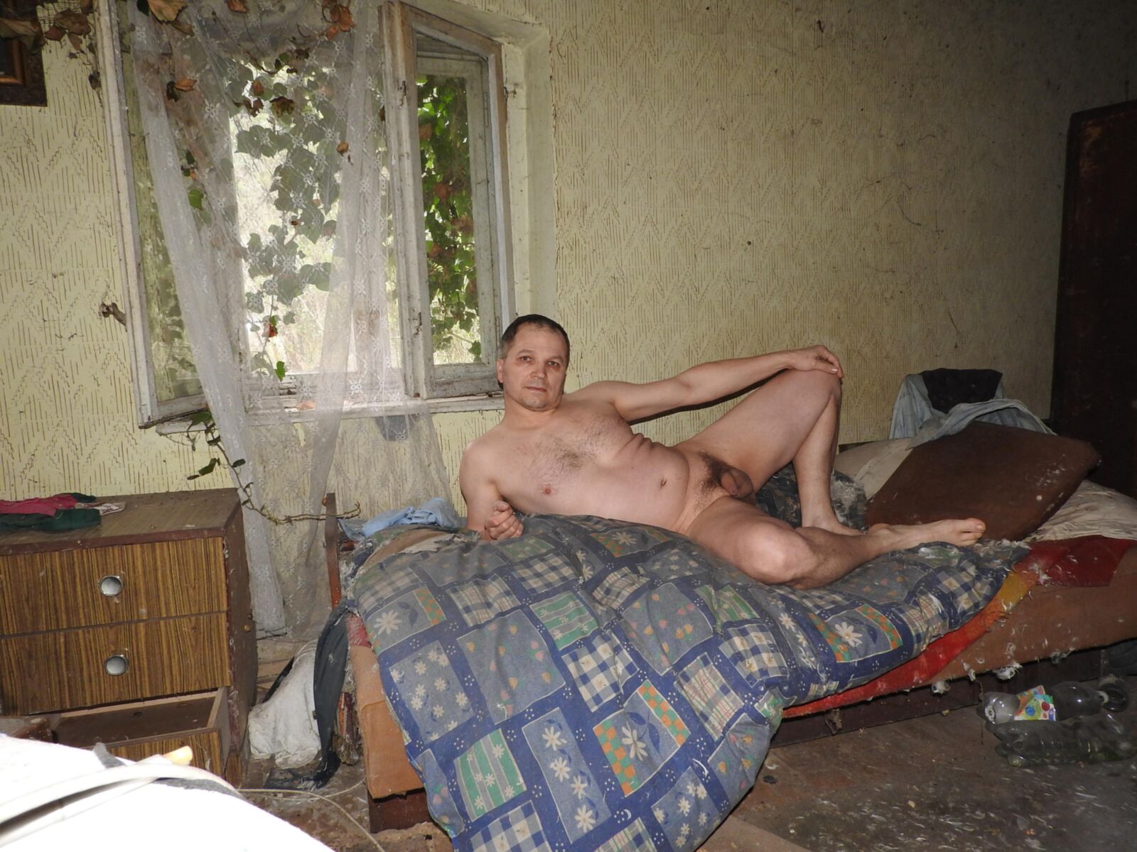 im...In an abandoned house in the village.