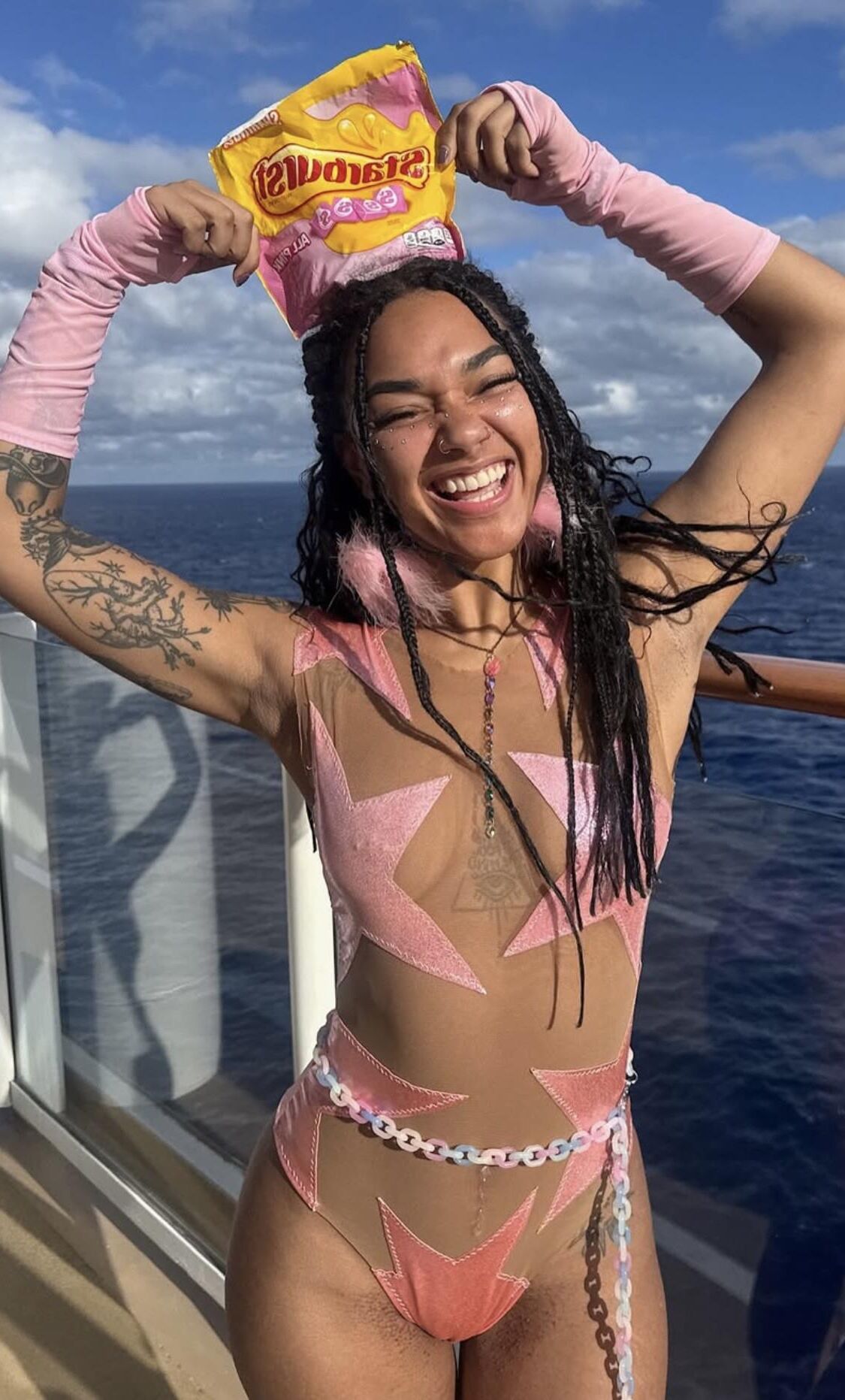 Ebony Rave Slut