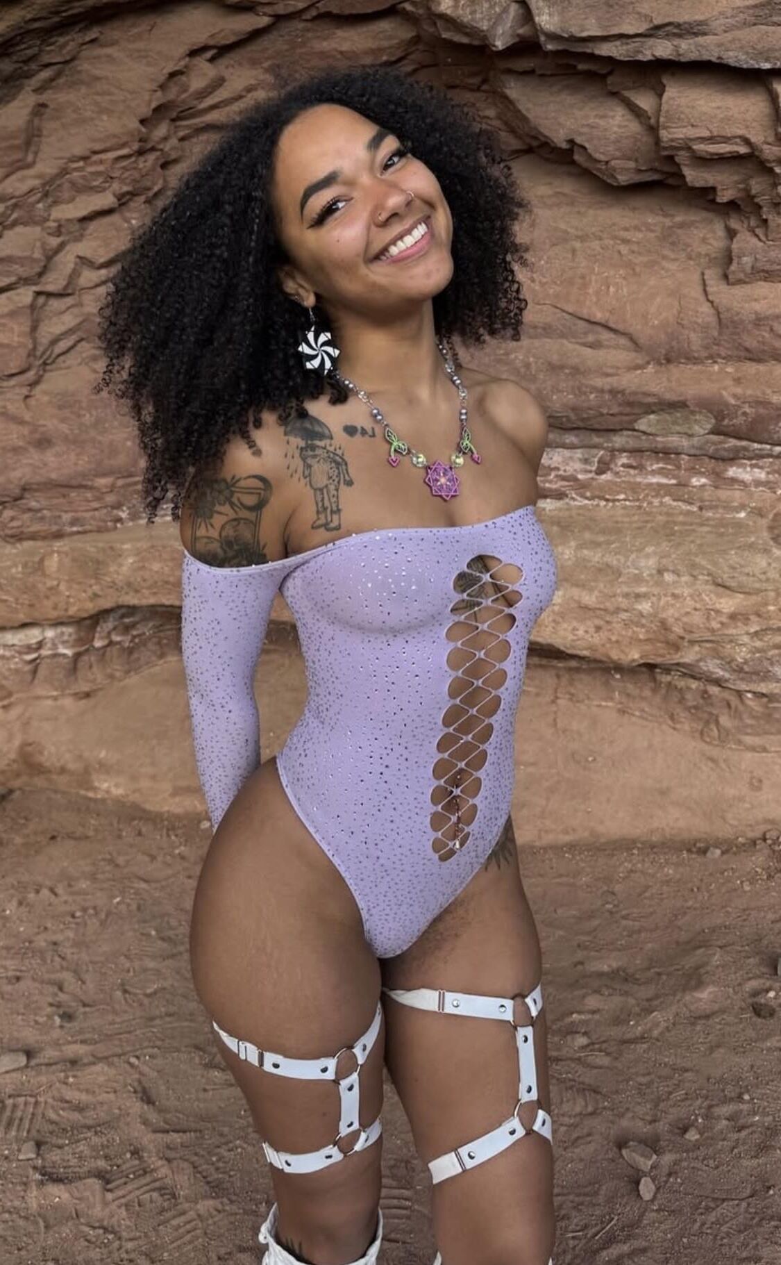 Ebony Rave Slut