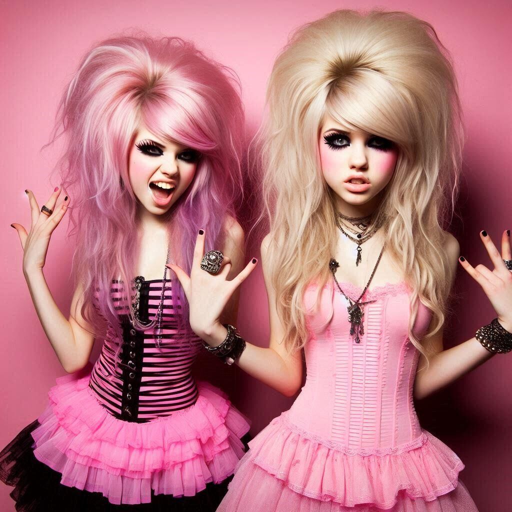 gg , AI, cute looks, non nude #