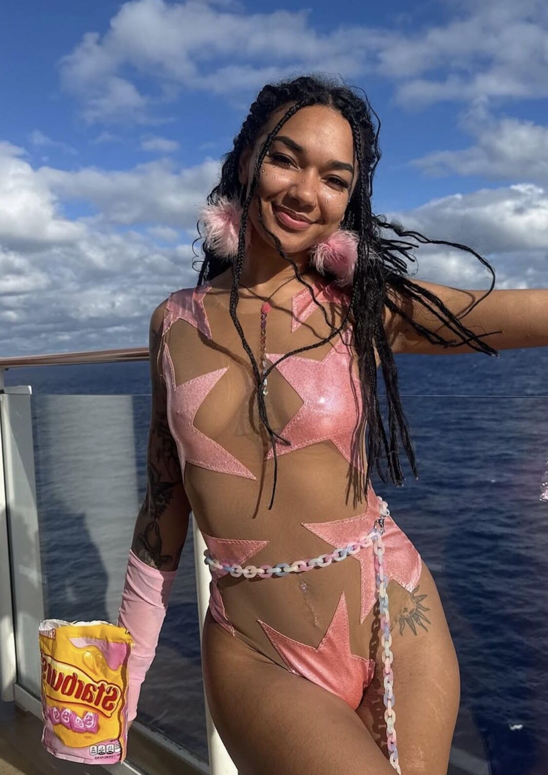Ebony Rave Slut