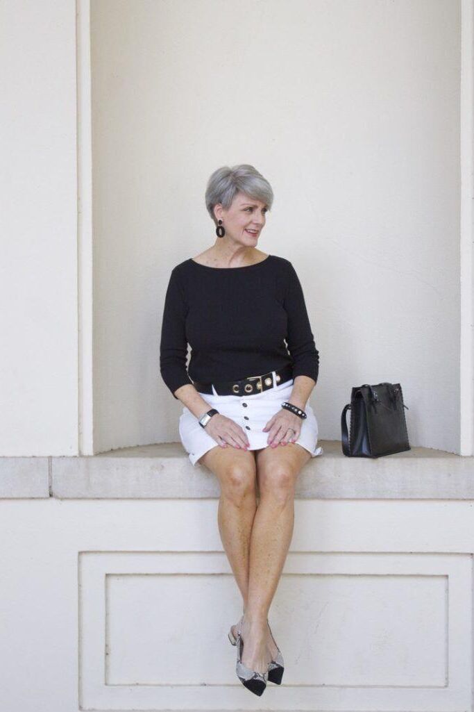 Não nude amadurece e Grannie