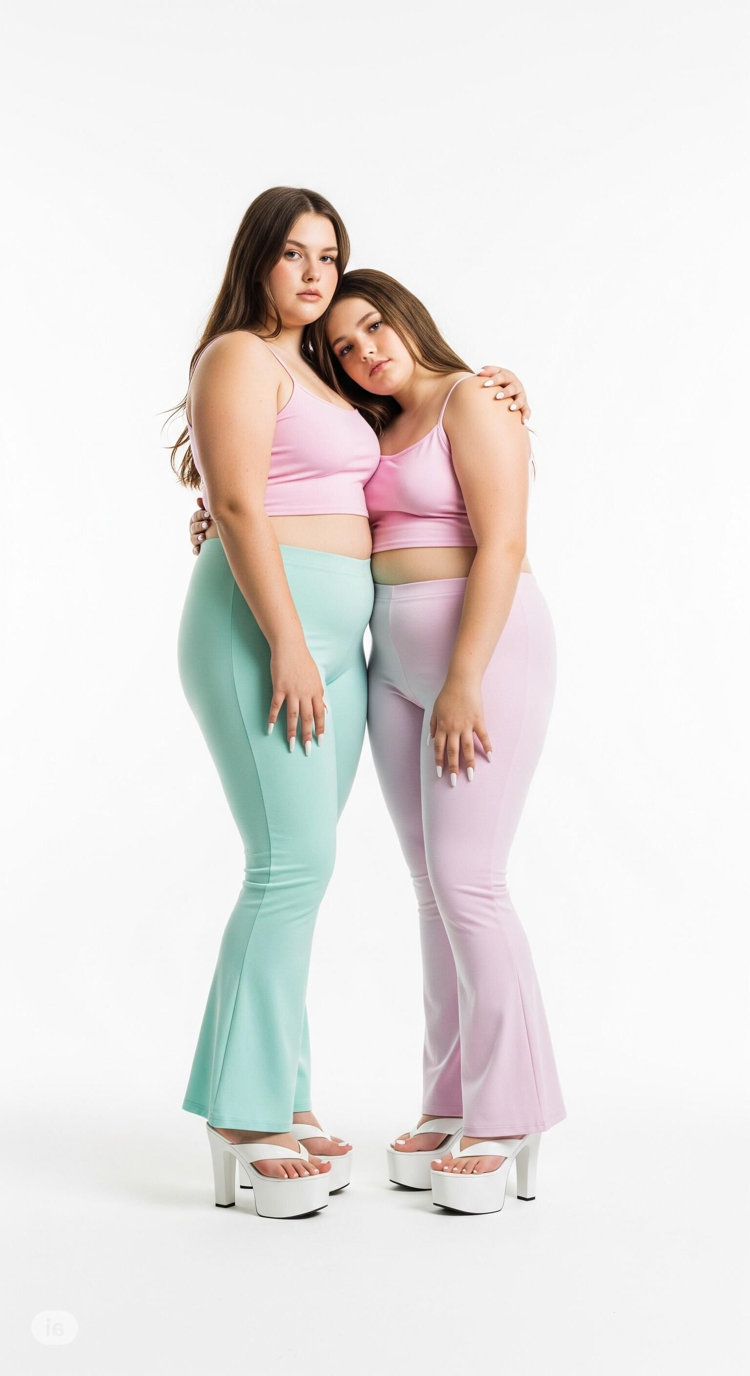 Cute AI chubby girls