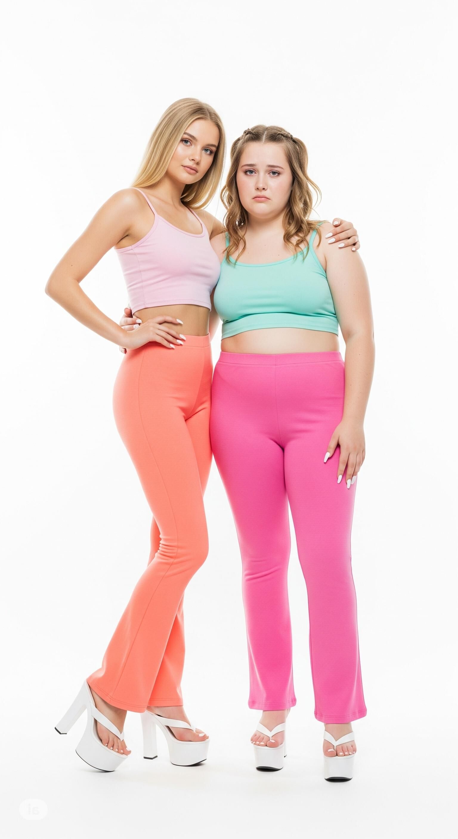 Cute AI chubby girls