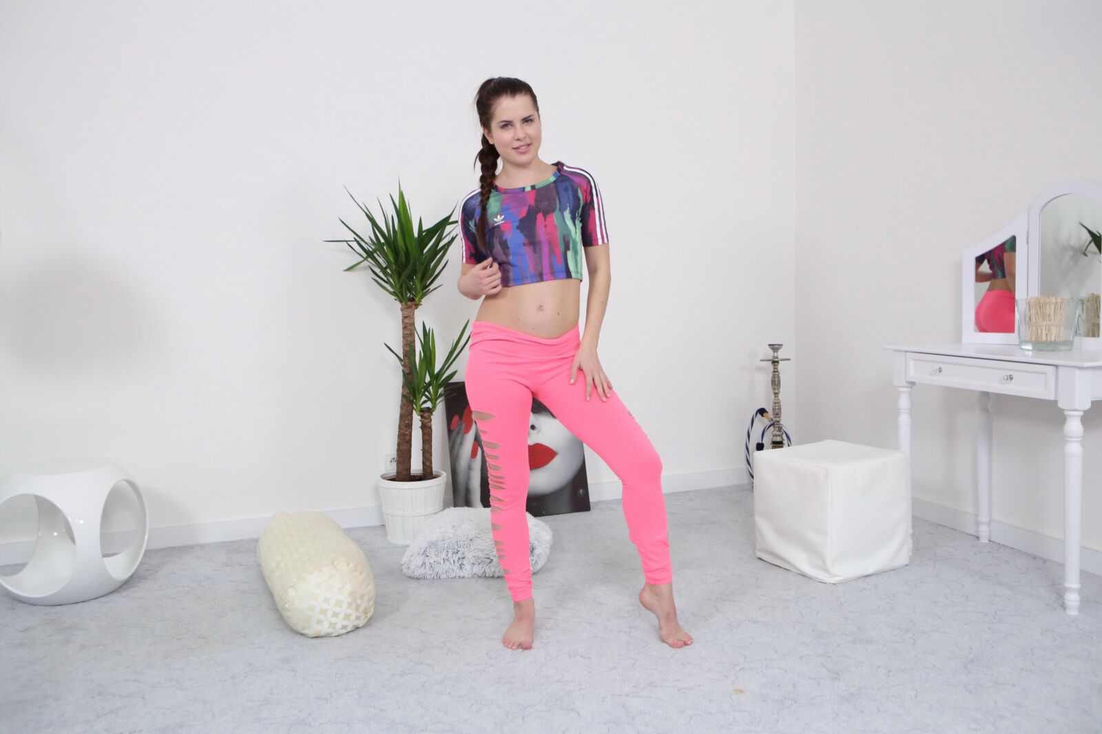 VirtualXPorn Cassie Fire S (Teen Gymnast Stretching) x 