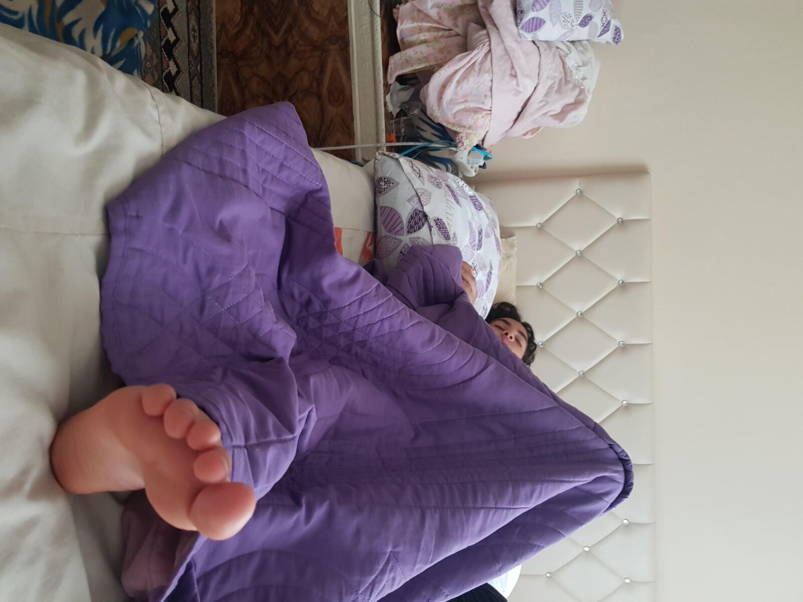 ネバヤルシントルコの眠っているピンクのソール