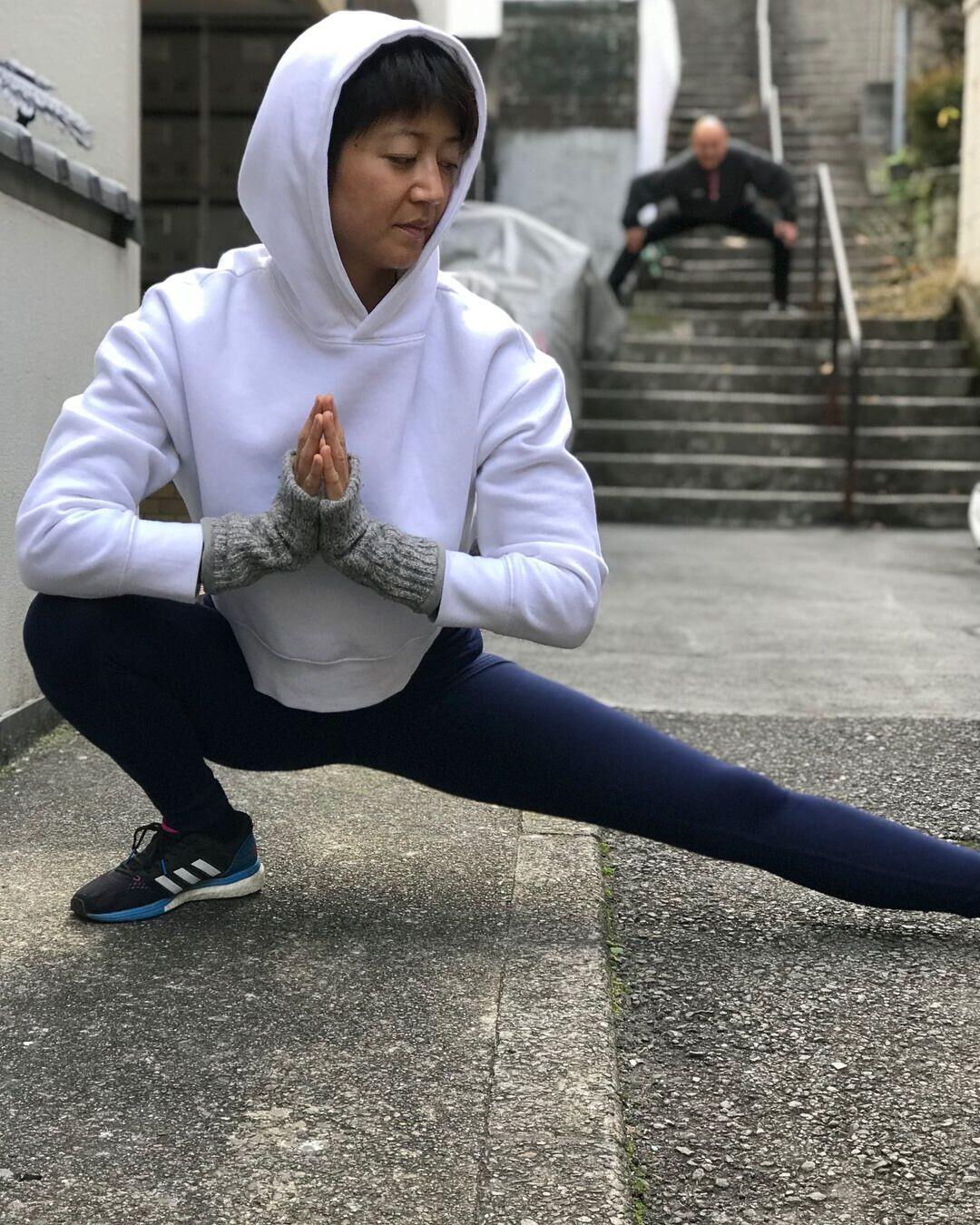 Short Haired Korean Girl Poses