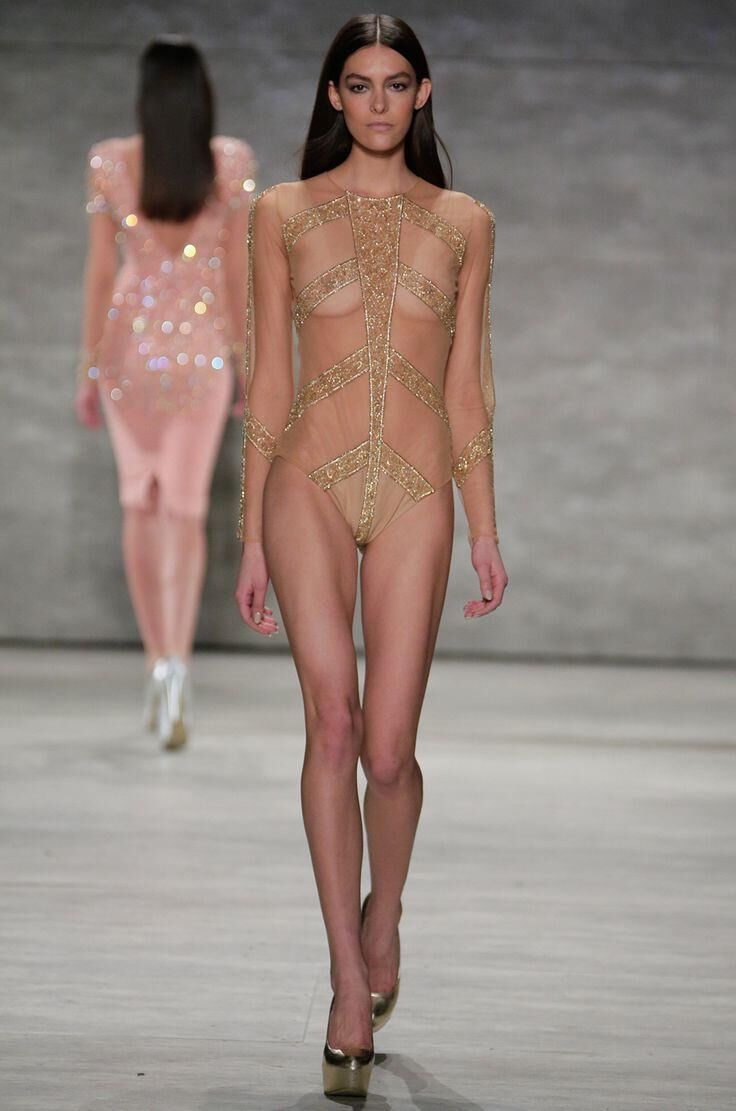 En la pasarela