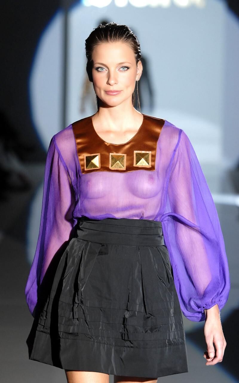 S.U. on the catwalk
