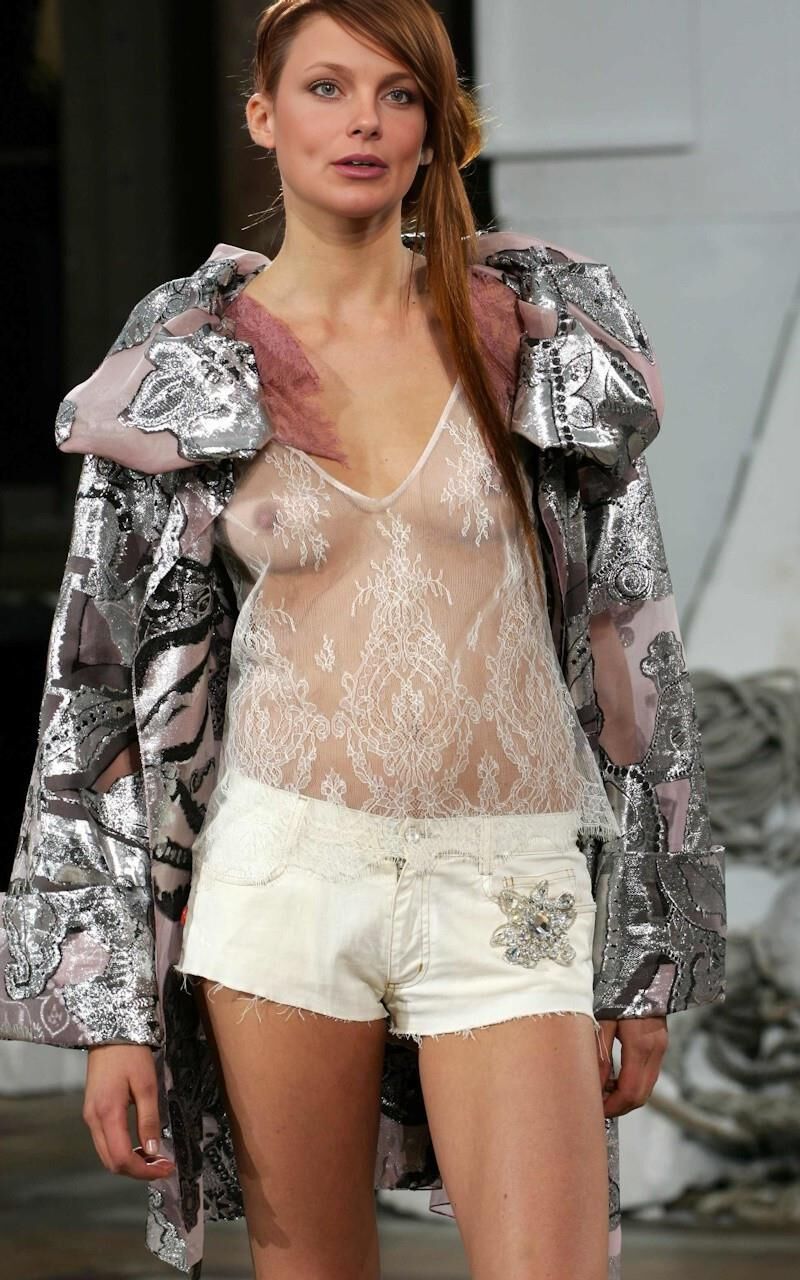 S.U. on the catwalk