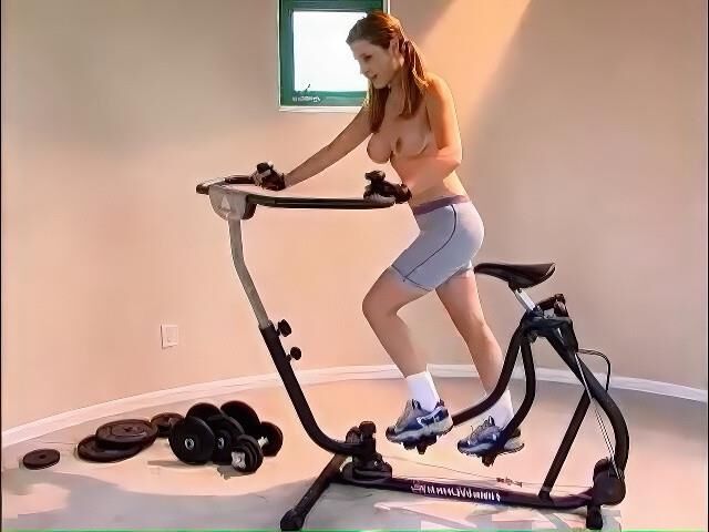 Erica Campbell Fitnessstudio Vidcaps