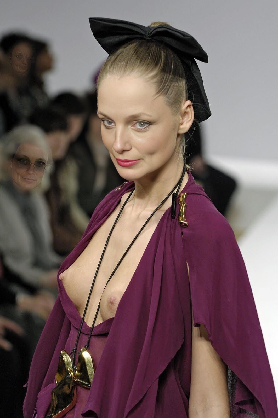 S.U. on the catwalk