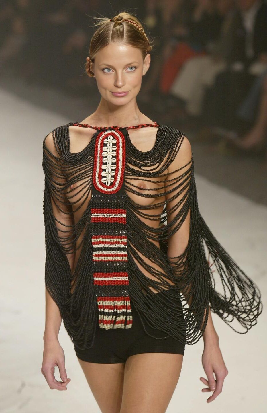 S.U. on the catwalk