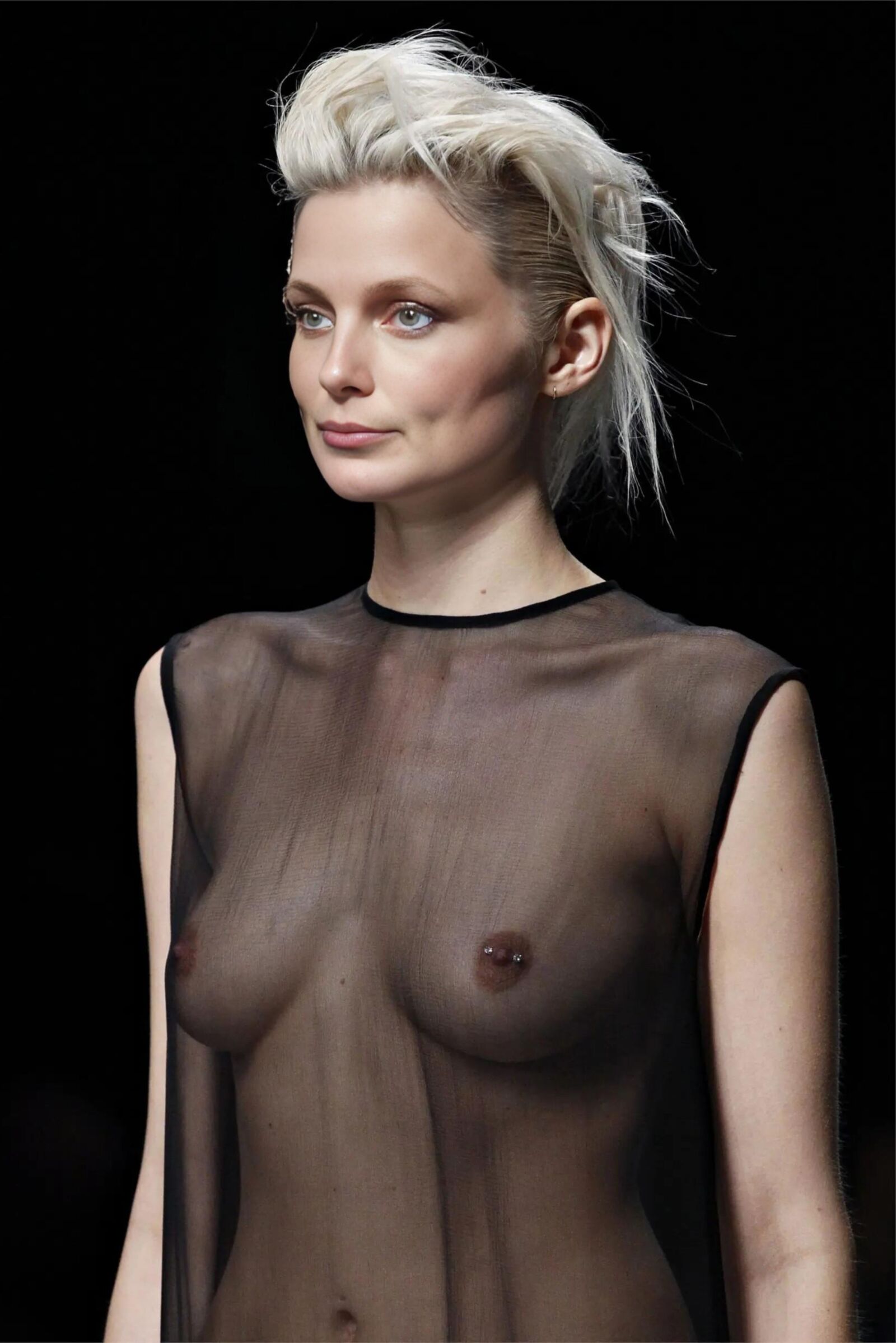 S.U. on the catwalk