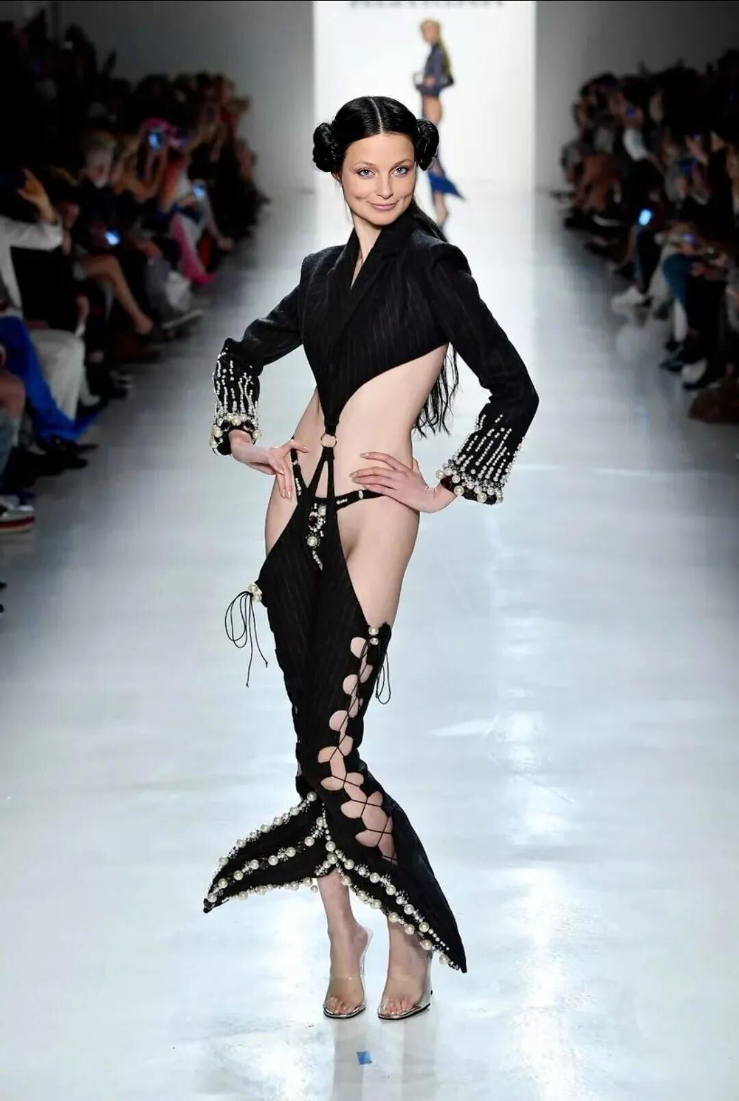 S.U. on the catwalk