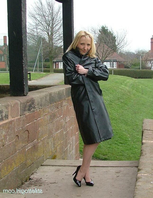 Leather Coat Woman 