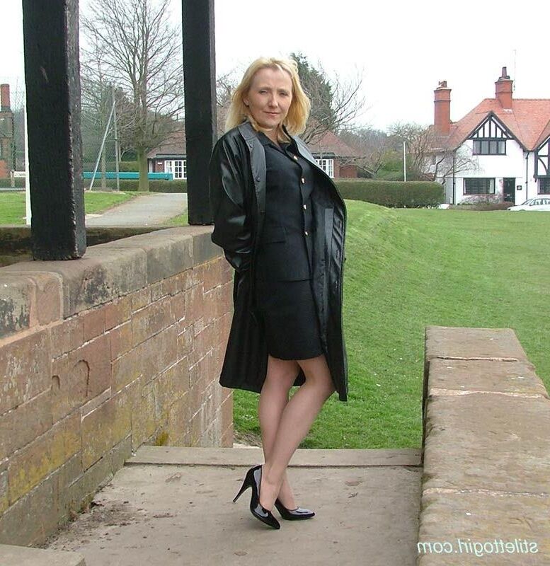 Leather Coat Woman 