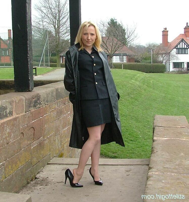 Leather Coat Woman 