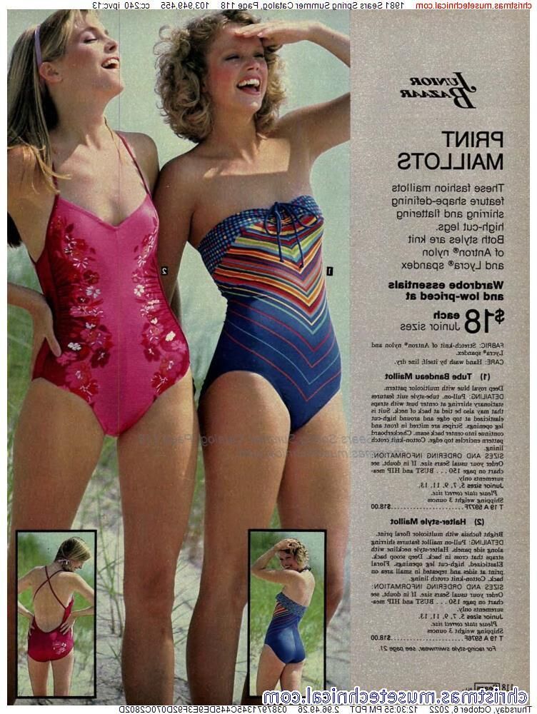 Vintage swimwear 