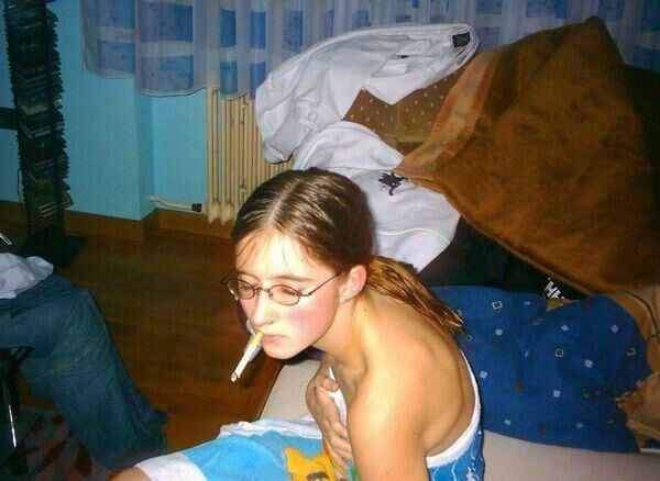 Nerdy girl