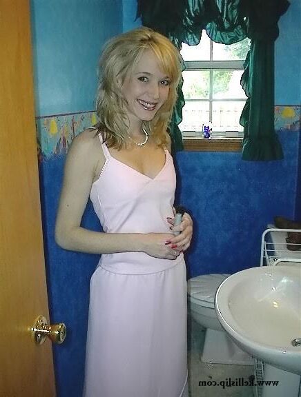 SG Unknown Set Pink Cami & Skirt, White Half Slip