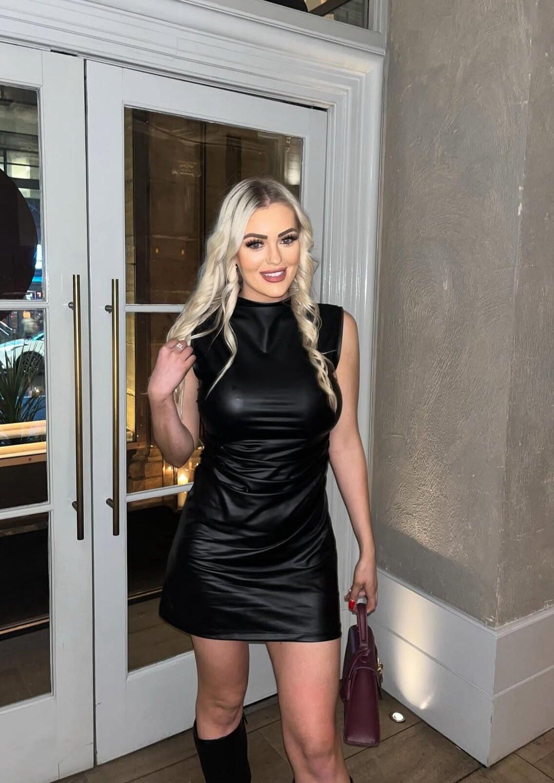Leather Dress 